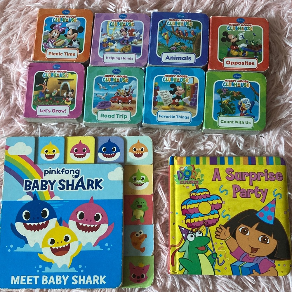 Bundle of board books for babies